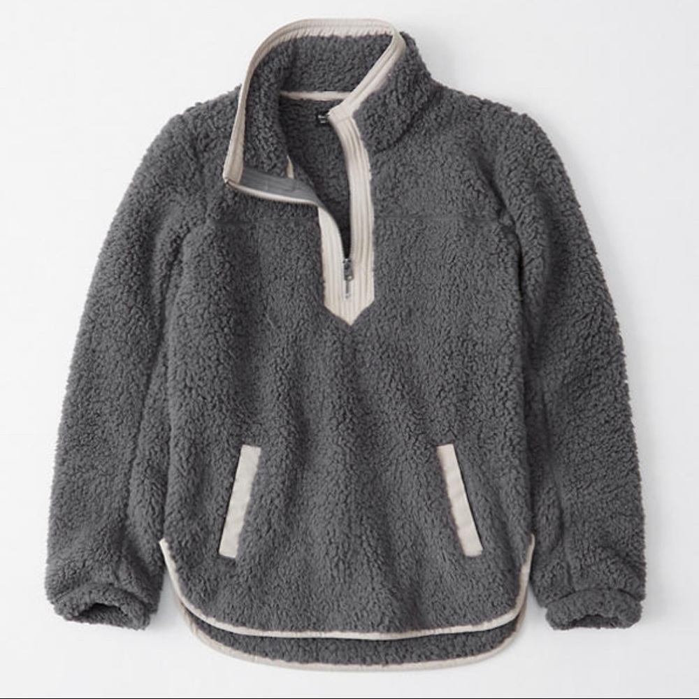 Abercrombie & Fitch Soft Sherpa Sweater